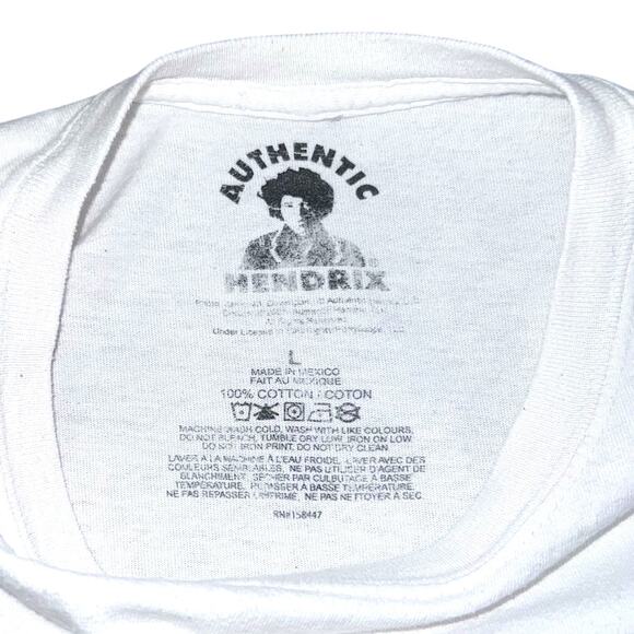 Jimmy Hendricks T Shirt White Large - Picture 7 of 11